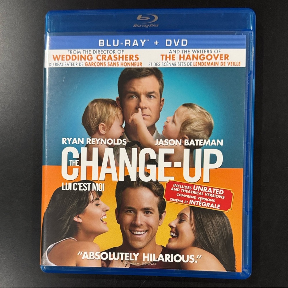 The Change-Up (Unrated) - Blu-ray & DVD Combo Set